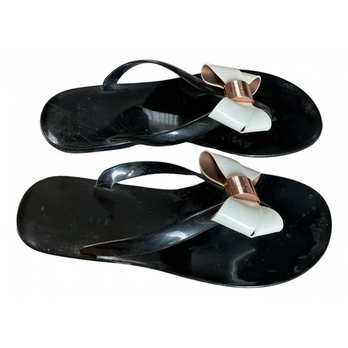 Pre-owned Ted Baker Sandals In Black