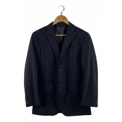 Pre-owned Kansai Yamamoto Wool Jacket In Blue