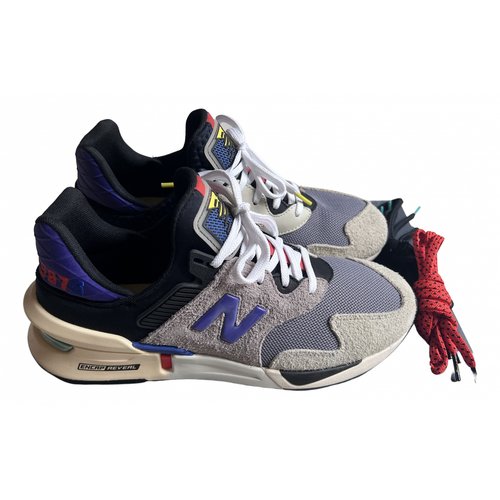 Pre-owned New Balance Low Trainers In Purple