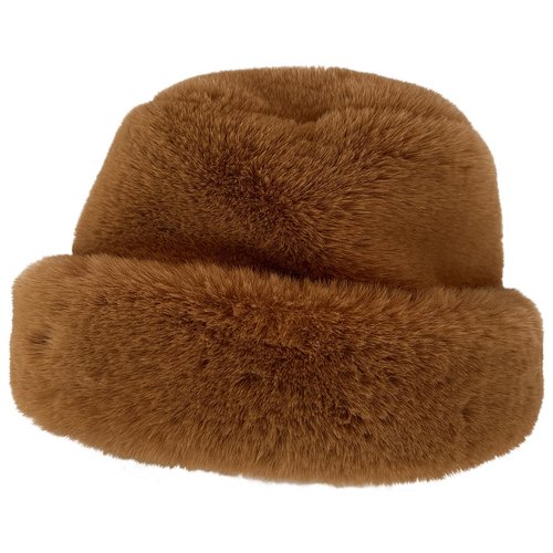 Pre-owned Zara Faux Fur Hat In Camel | ModeSens display picture 3