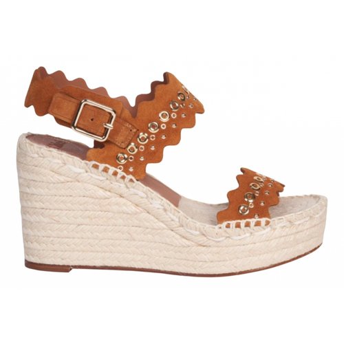 Pre-owned Chloé Sandals In Brown