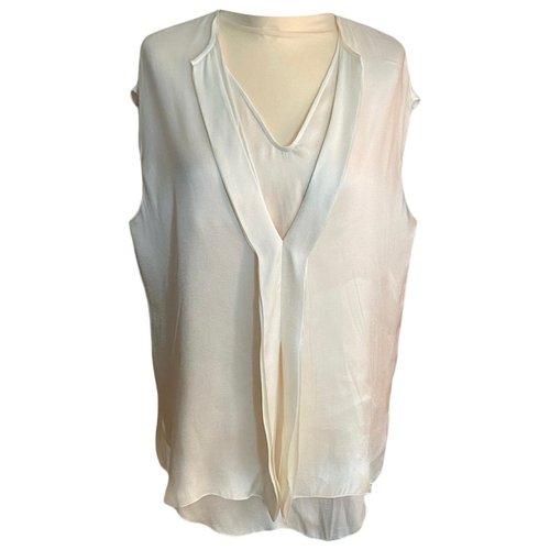 Pre-owned Lanvin Blouse In White