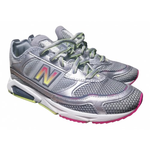Pre-owned New Balance Trainers In Silver