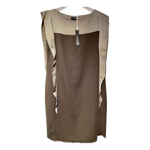 Pre-owned Max & Co Mid-length Dress In Brown