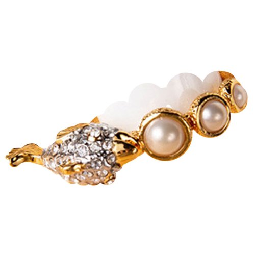 Pre-owned Alexis Bittar Ring In Gold