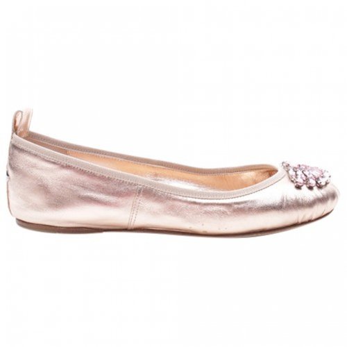 Pre-owned Jimmy Choo Leather Flats In Other
