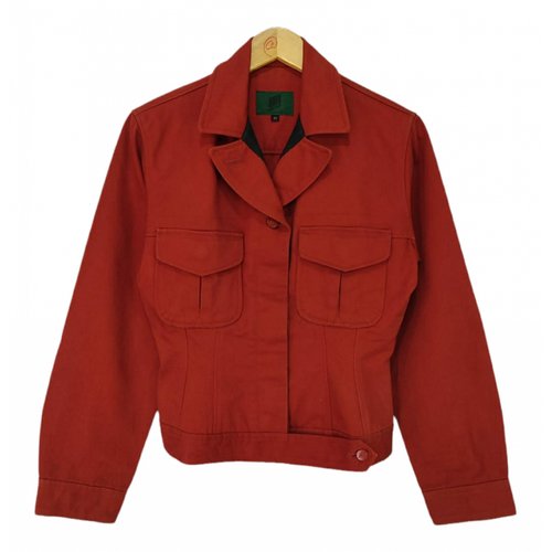 Pre-owned Jean Paul Gaultier Jacket In Red