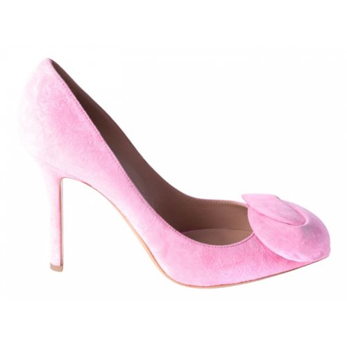 Pre-owned Emporio Armani Heels In Pink