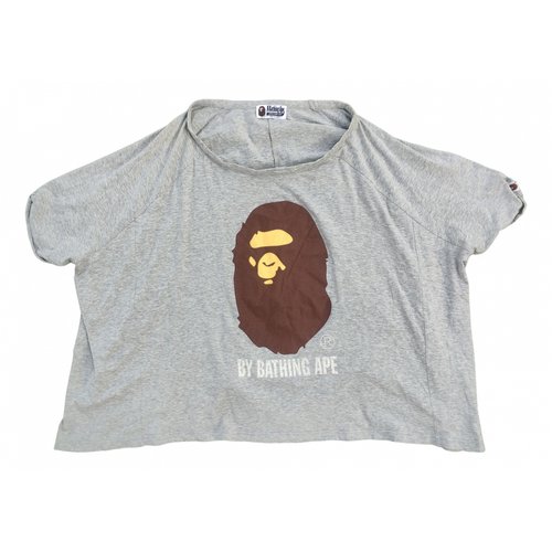 Pre-owned A Bathing Ape Blouse In Grey