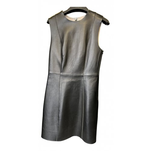 Pre-owned Alexander Wang Leather Mini Dress In Black | ModeSens Pre-owned Alexander Wang Leather Mini Dress In Black | ModeSens