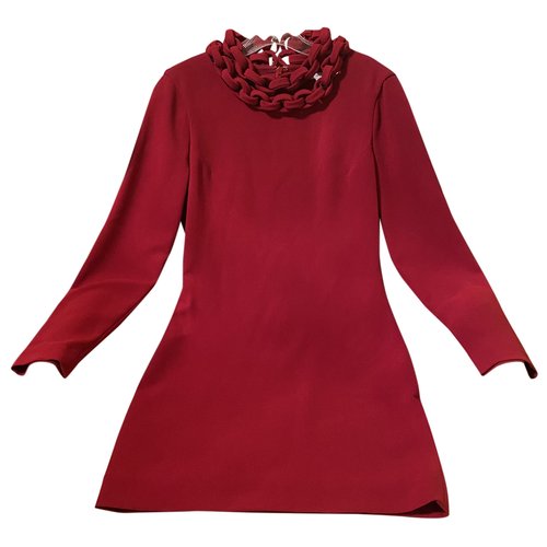 Pre-owned Diane Von Furstenberg Dress In Red