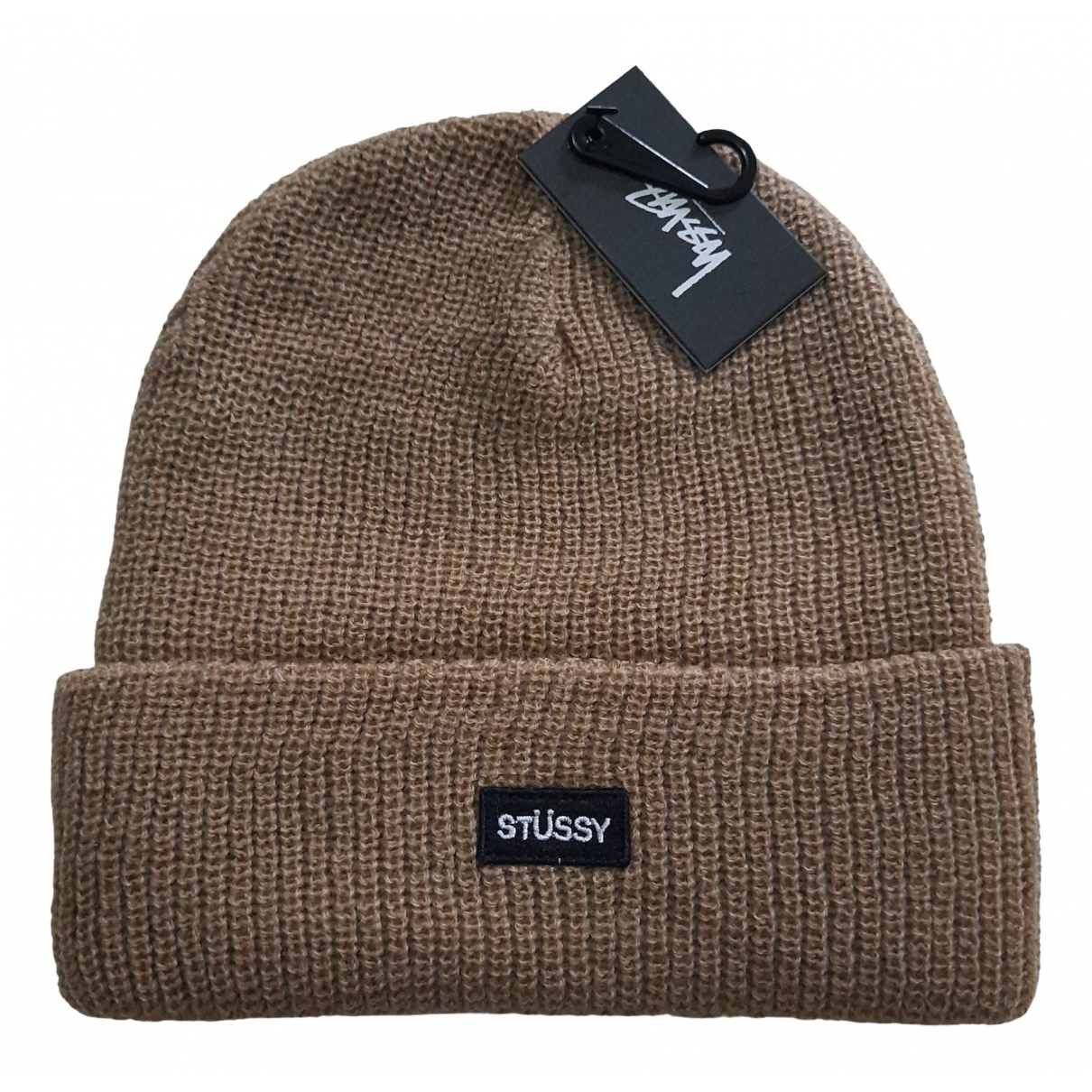 Pre-owned Stussy Beanie In Beige | ModeSens