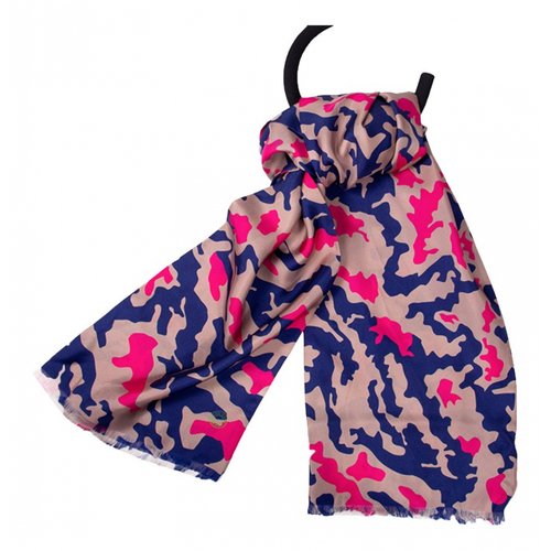 Pre-owned Jane Carr Silk Stole In Multicolour