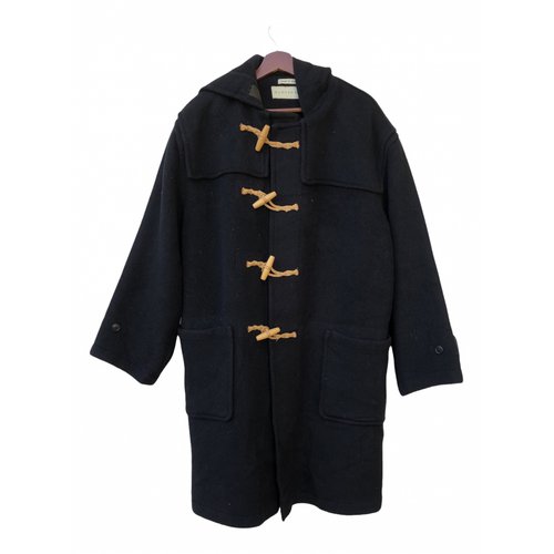 Pre-owned Gloverall Cashmere Coat In Black