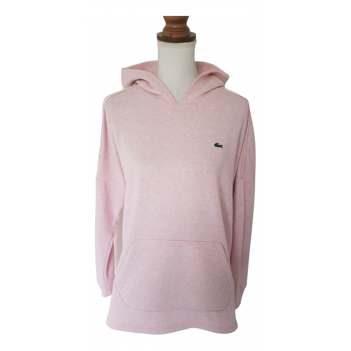 Pre-owned Lacoste Sweatshirt In Pink 