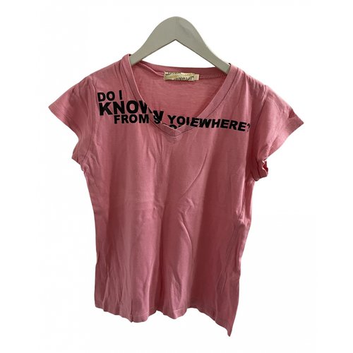 Pre-owned Silvian Heach T-shirt In Pink