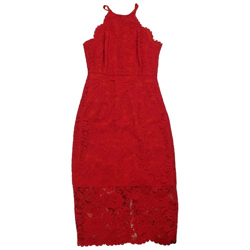lace mini dresses for women Olivaceous Penelope White Lace Mini Dress - Size L main image 1