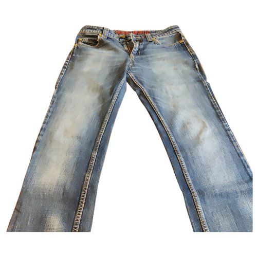 Pre-owned Frankie Morello Jeans In Blue