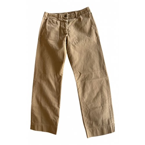 Pre-owned Nili Lotan Chino Pants In Khaki