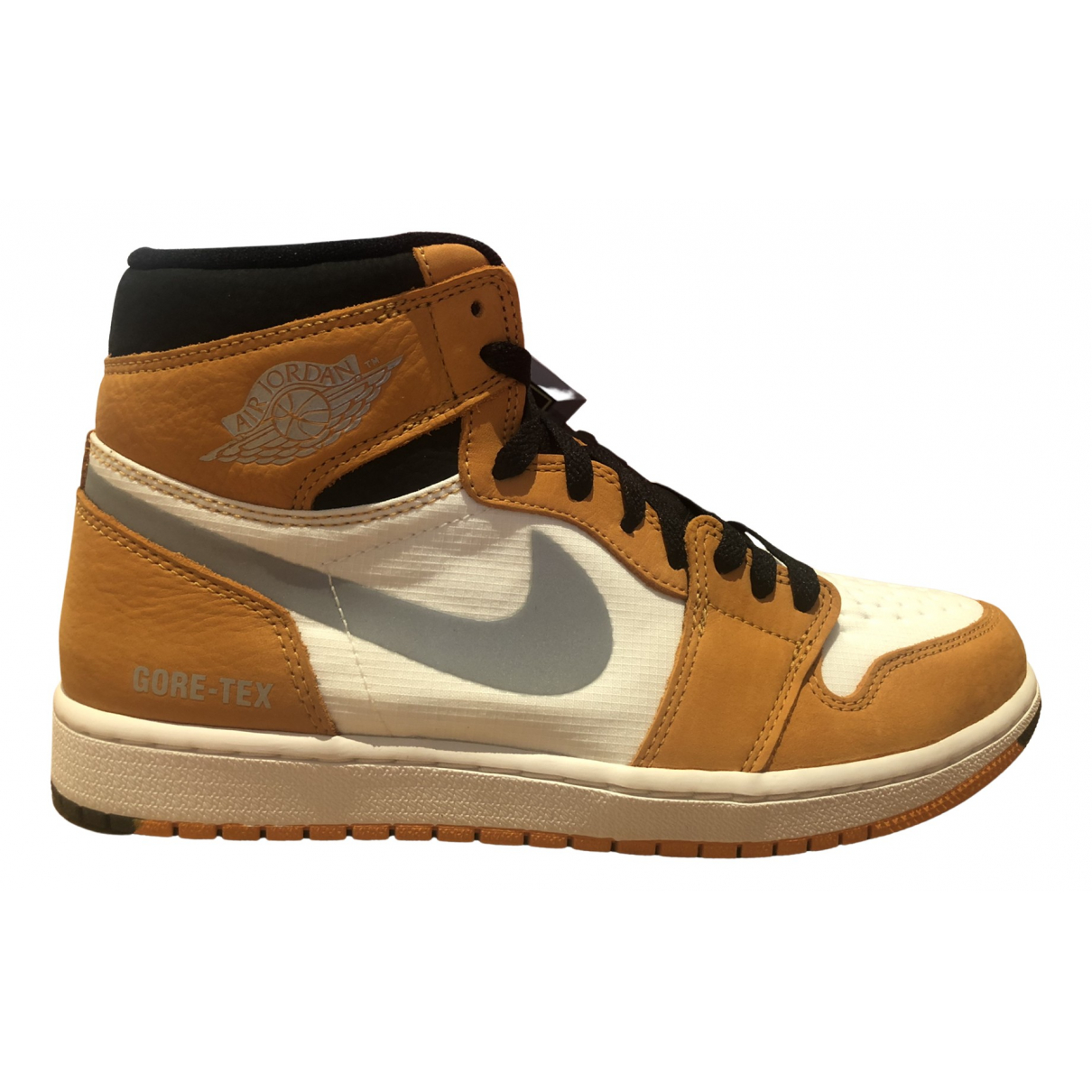 Pre-owned Jordan 1 Cloth High Trainers In Camel | ModeSens
