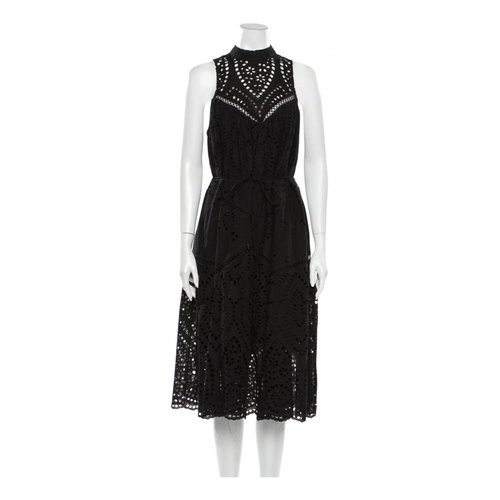 Pre-owned Zimmermann Mid-length Dress In Black