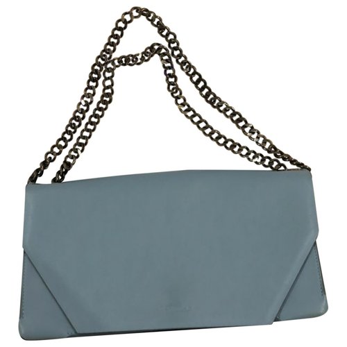 Pre-owned Jil Sander Leather Handbag In Blue