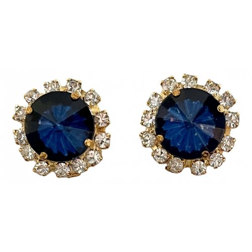 Pre-owned Mercantia Earrings In Blue