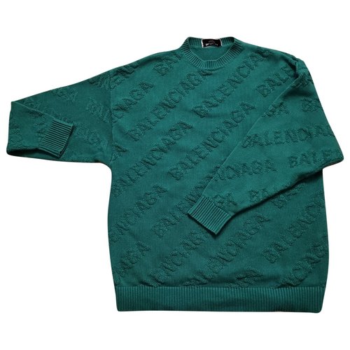 balenciaga jumper green