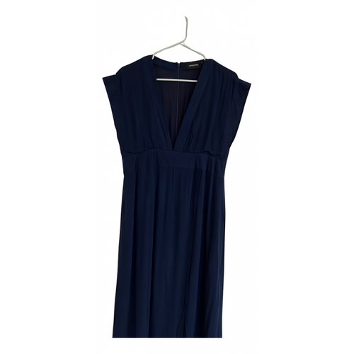 Pre-owned Minkpink Mid-length Dress In Navy