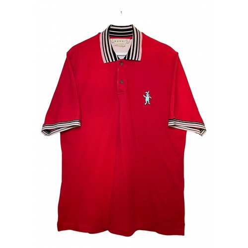Pre-owned Marni Polo Shirt In Red