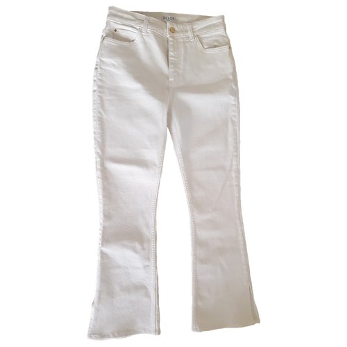Pre-owned Claudie Pierlot Spring Summer 2020 Trousers In White
