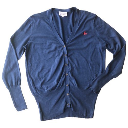 Pre-owned Vivienne Westwood Red Label Cardigan In Navy | ModeSens 