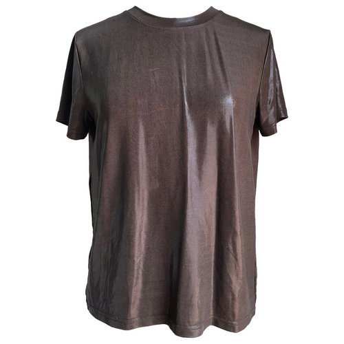 Pre-owned Maison Margiela T-shirt In Brown