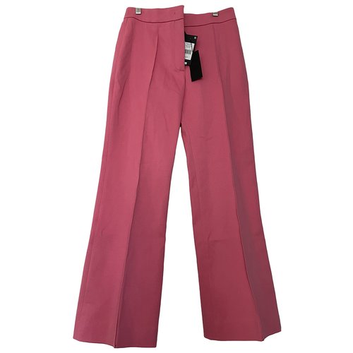 Pre-owned Derek Lam Trousers In Pink