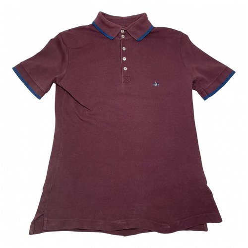 Pre-owned Vivienne Westwood Polo Shirt In Burgundy