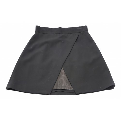 Pre-owned Alice And Olivia Mini Skirt In Black