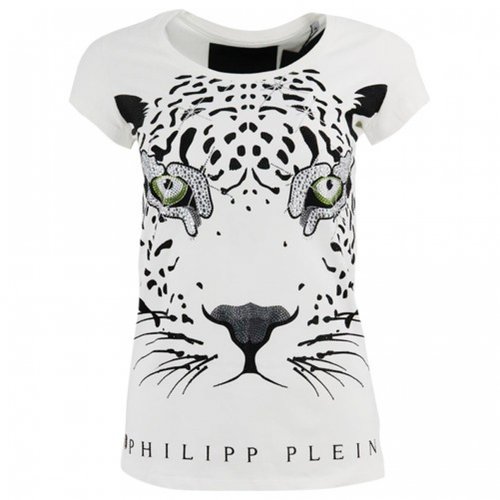 Pre-owned Philipp Plein T-shirt In Beige