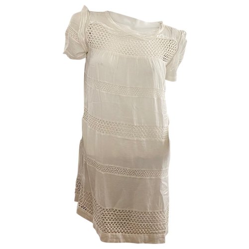 Pre-owned Isabel Marant Étoile Silk Maxi Dress In White | ModeSens