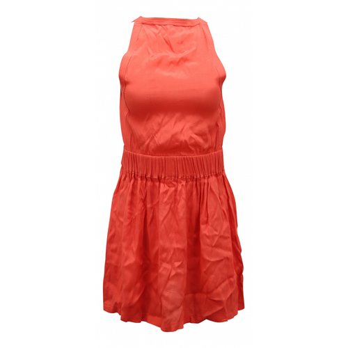 Pre-owned Iro Mid-length Dress In Orange