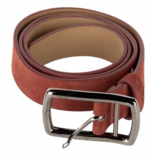 Pre-owned Emporio Armani Leather Belt In Brown