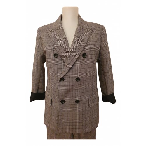 Pre-owned Brognano Suit Jacket In Grey