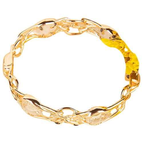Pre-owned Alexis Bittar Bracelet In Gold
