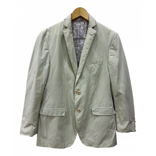 Pre-owned Etro Coat In Green