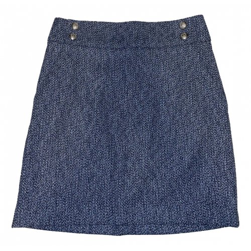 Pre-owned Veronica Beard Mid-length Skirt In Blue