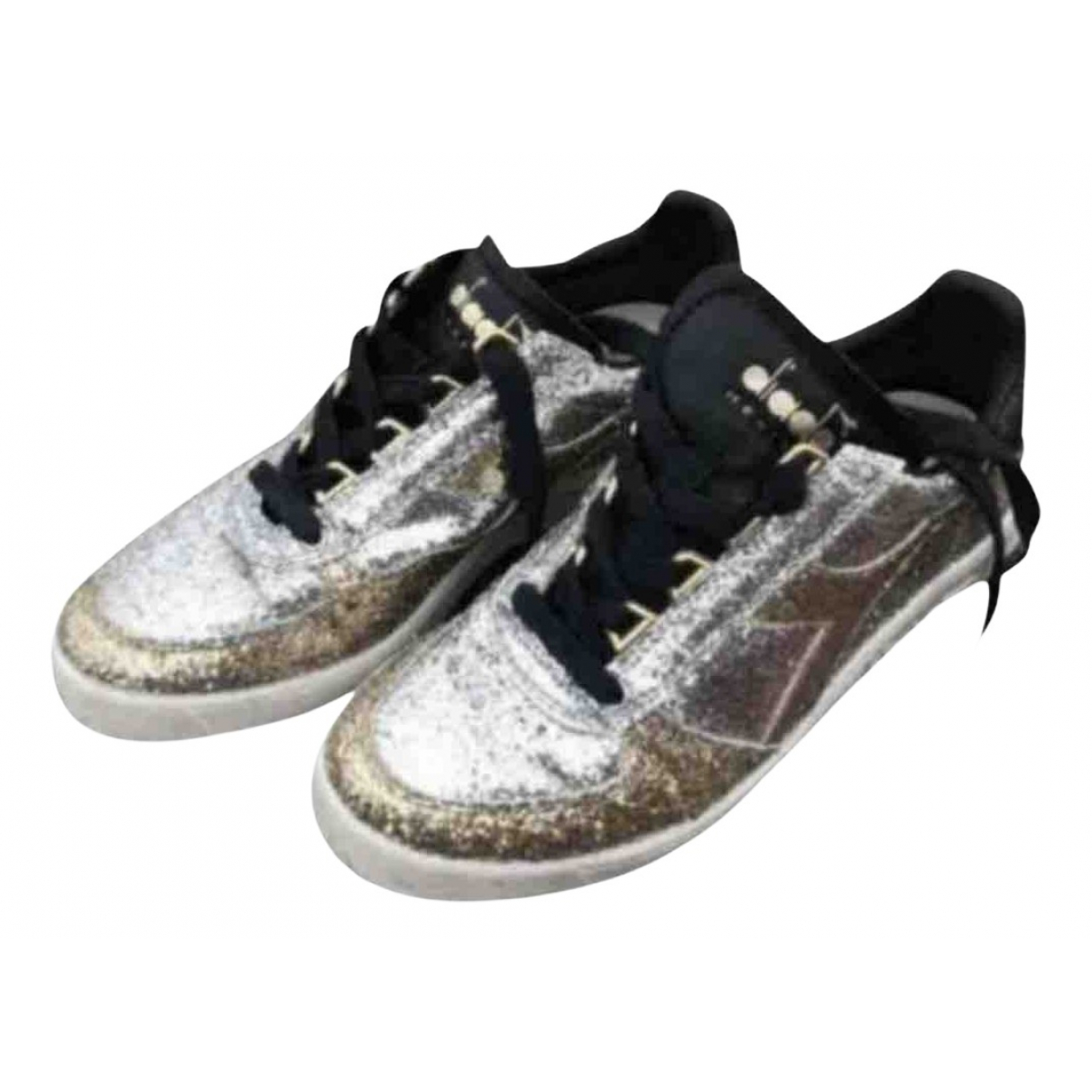 Pre-owned Diadora Glitter Trainers In Multicolour | ModeSens
