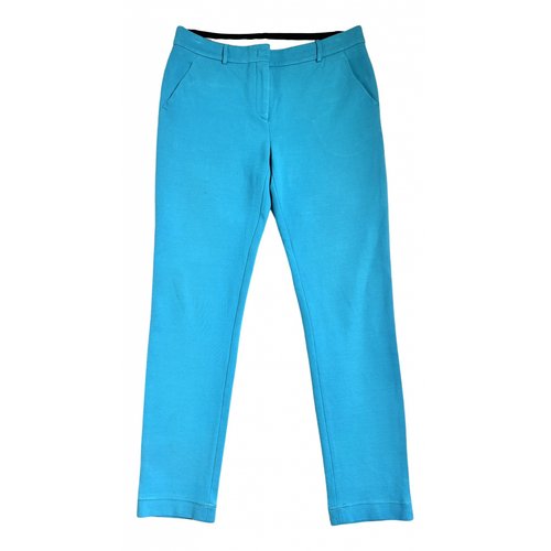 Pre-owned Emilio Pucci Chino Pants In Turquoise