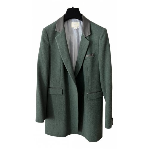 Pre-owned Band Of Outsiders Wool Blazer In Green