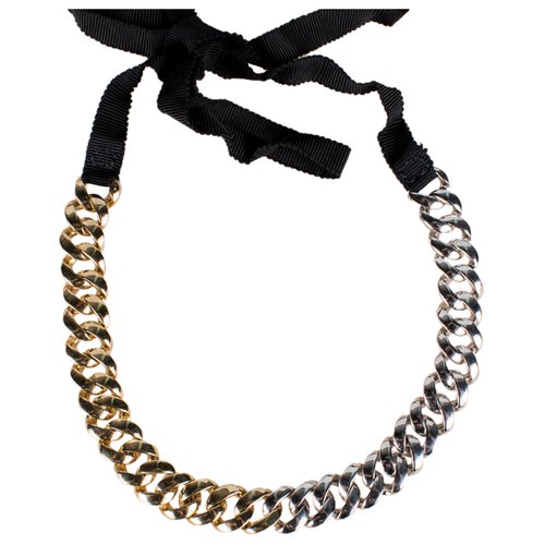 Pre-owned Marc By Marc Jacobs Necklace In Gold