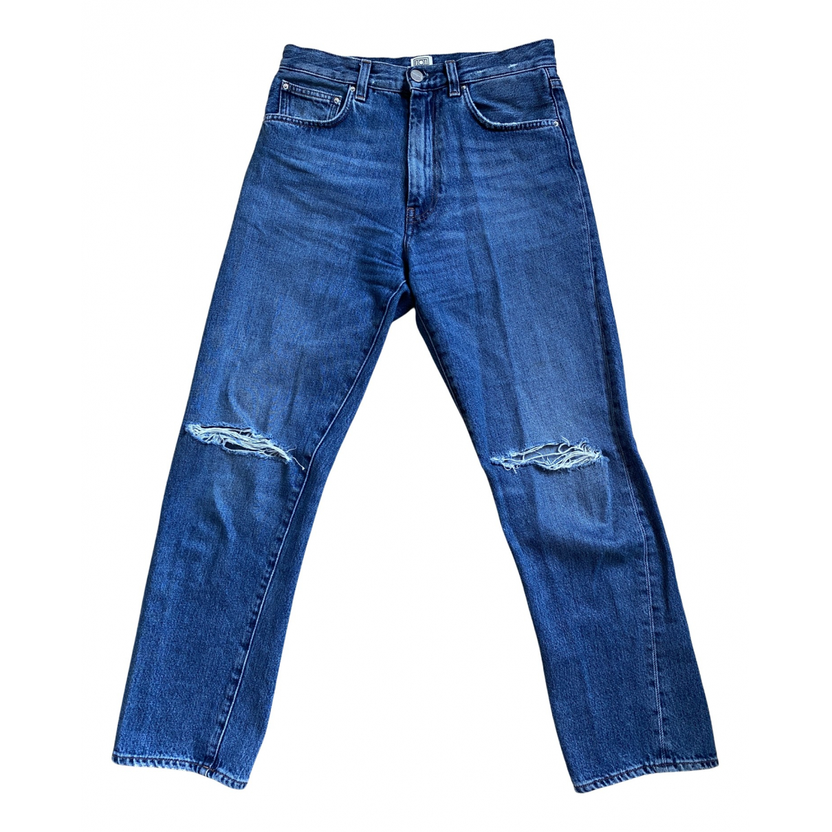 Straight Jeans In Blue 