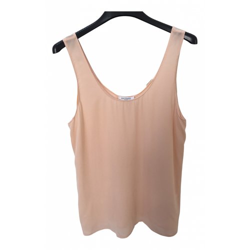 Pre-owned Equipment Silk Camisole In Pink